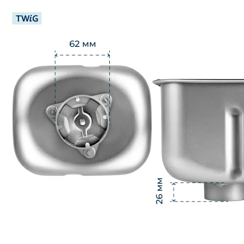Ведро, емкость, чаша, форма для хлебопечки Redmond 7204
