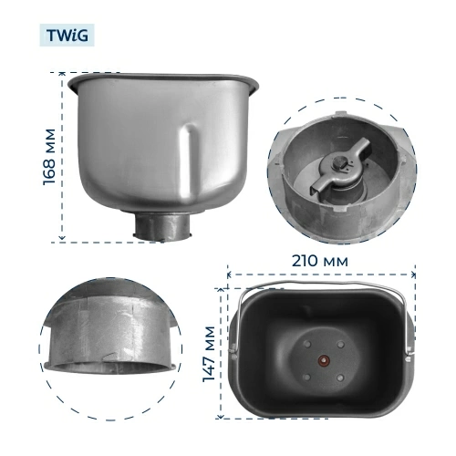 Ведро, емкость, чаша, форма для хлебопечки Kenwood KW712988