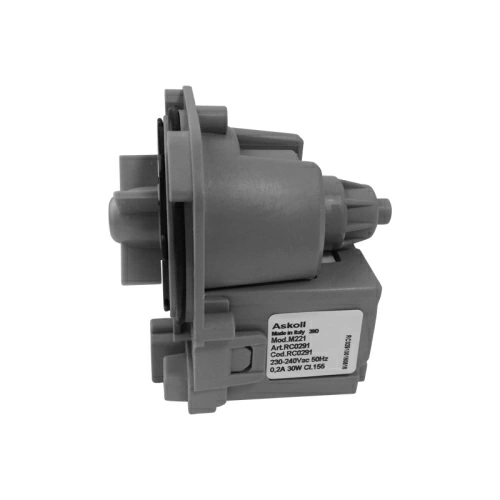 Насос для стиральной машины Askoll M221 30W 3 защелки, фишка вперед