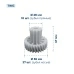 Шестерня средняя для мясорубки Kenwood KW715563