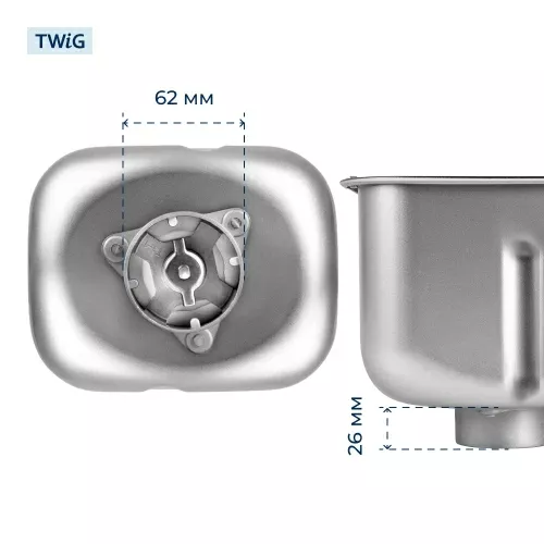Ведро, емкость, чаша, форма для хлебопечки Redmond 7204