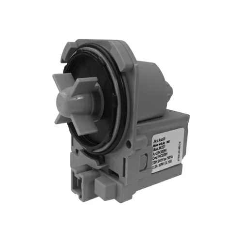 Насос для стиральной машины Askoll M221 30W 3 защелки, фишка вперед